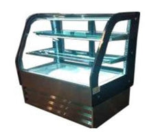 Cargar imagen en el visor de la galería, Vitrina Cristal Curvo Full Glass Radial RHNVCT-700-FGR masser