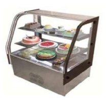 Cargar imagen en el visor de la galería, Vitrina Cristal Curvo Full Doble Curva RHNVCT-2000-FGD masser