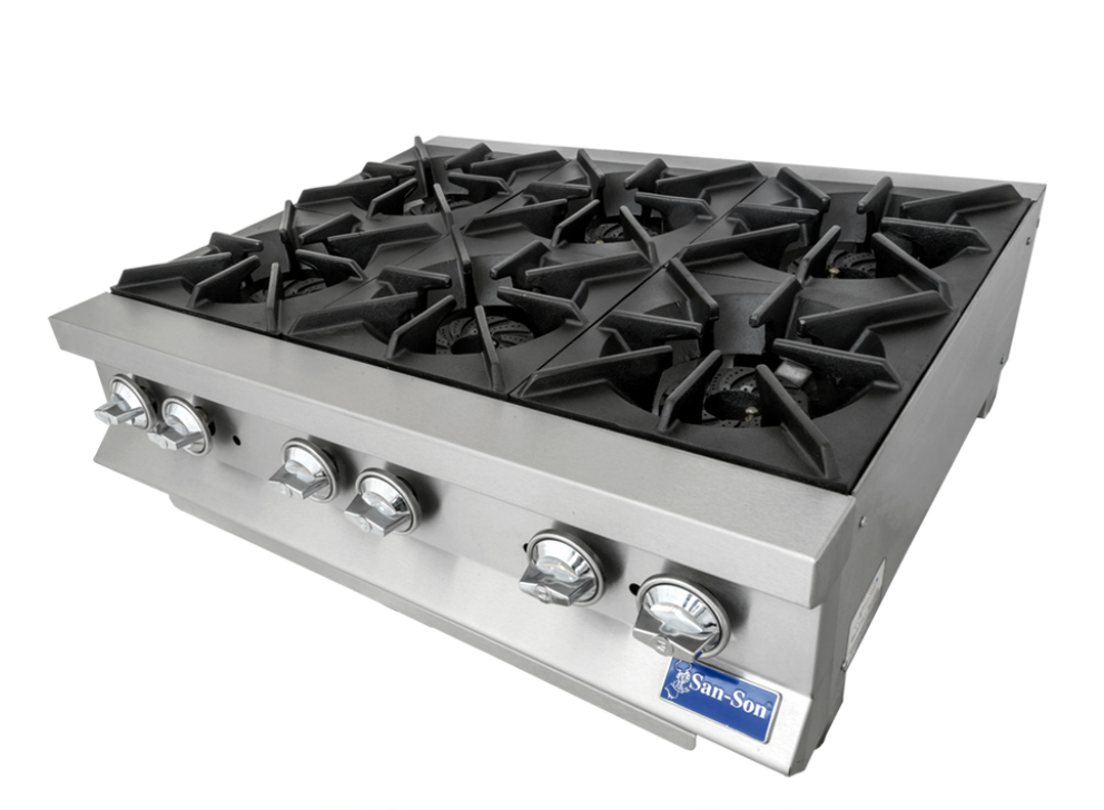 Parrilla de 6 quemadores SS6Q sanson