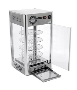 Exhibidor Calentador de Pizzas con Base Giratoria RTR-108L Migsa